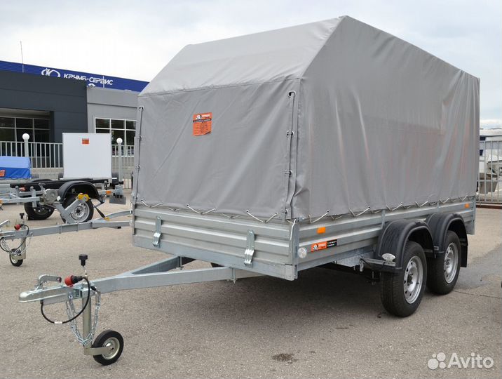 Прицеп легковой двухосный 3.5х1.51х15 мзса 817732