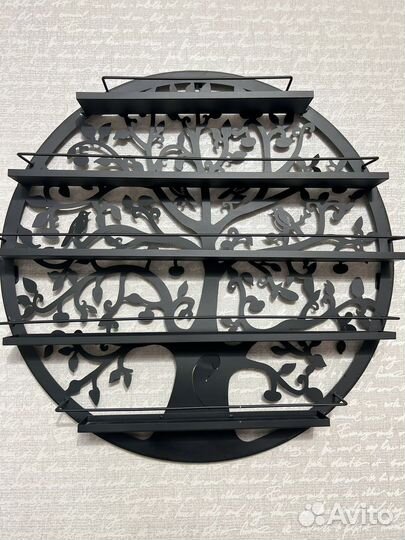 Кованная полка для гель лаков