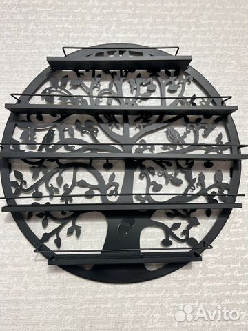 Кованная полка для гель лаков