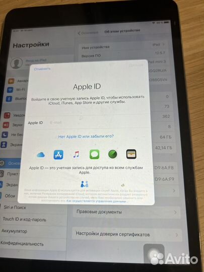 iPad mini 3 64gb