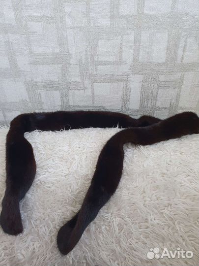 Норковый пояс 145 см