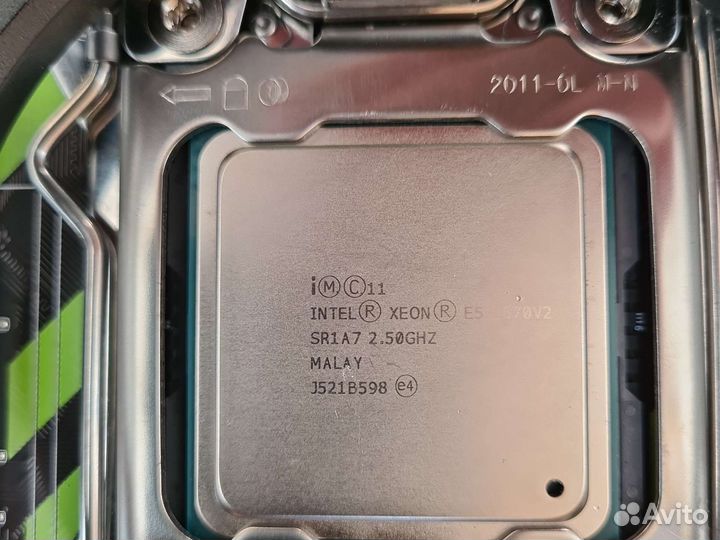 Новый комплект LGA2011: X79 + Xeon 2670v2 + 32GB