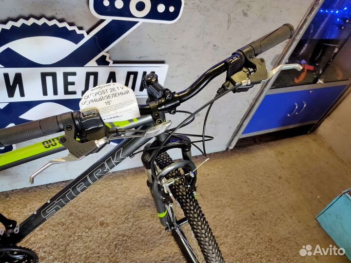 Stark'22 Outpost 26.1 V черный/зеленый 16