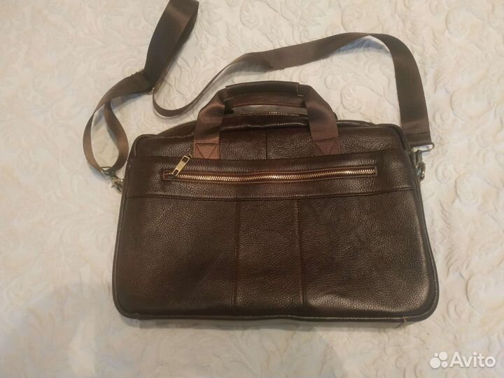 Сумка натуральная кожа мужская
