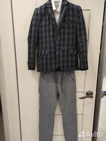 Костюм пиджак брюки рубашка