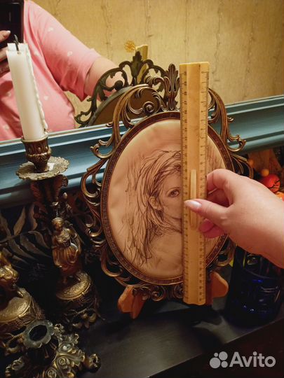 Картина шелкография в раме