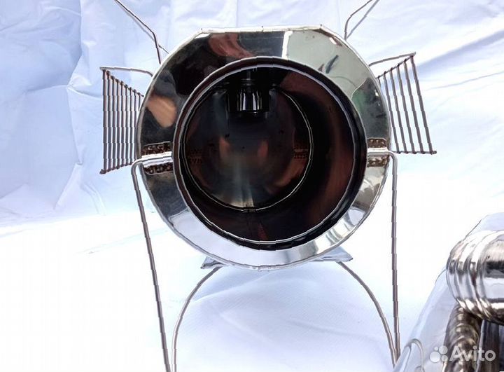 Печь походная Кабанчик на 15 л. с решетками