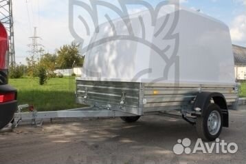 Прицеп с крышкой мзса 817702.022 Н1500мм