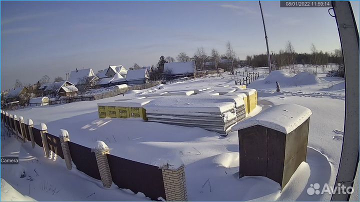 Видеонаблюдение за стройкой,домом,дачей