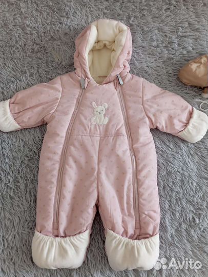 Зимний комбинезон для девочки