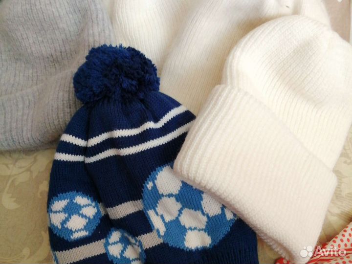 Шапка двойная детская