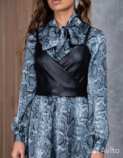 Кожаный жилет женский