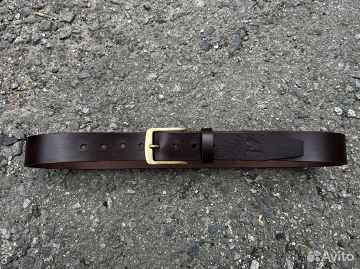 Ремень Buffalo из итальянской кожи р-р L-XL