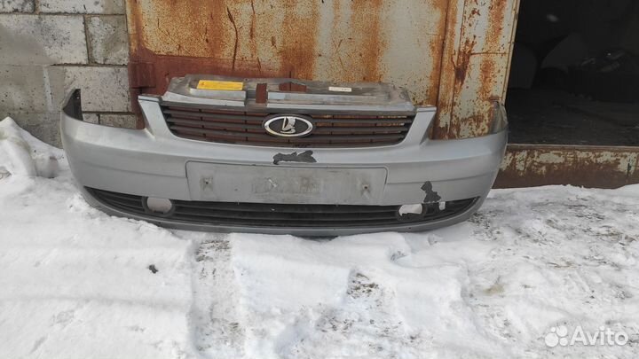 Бампер передний Приора