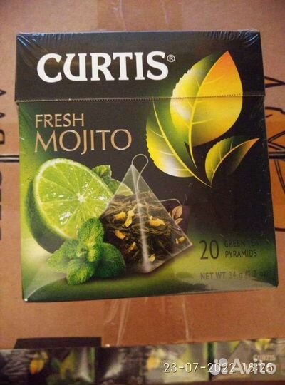 Чай зелёный curtis Fresh Mojito