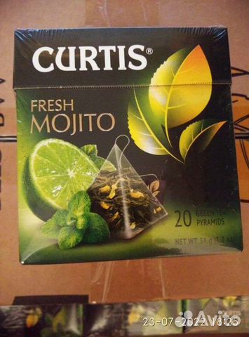 Чай зелёный curtis Fresh Mojito