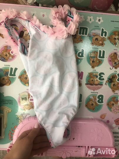 Купальник слитный для девочки