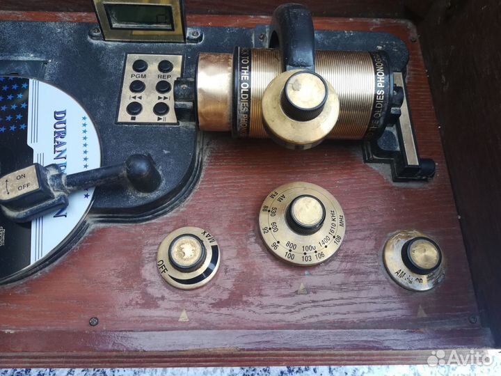 Проигрыватель cd/fm под фонограф