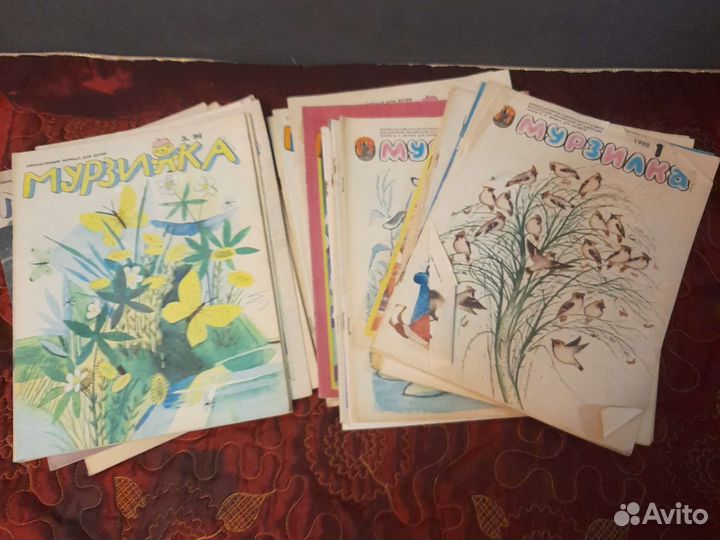 Журнал Мурзилка 1991;1992 года 16штук