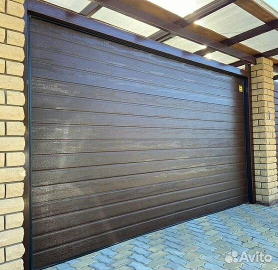 Секционные вoрота Дорхан или Алютех