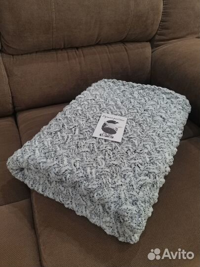 Плед вязаный