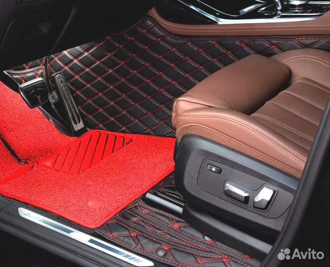 3D Коврики Haval Jolion Салон Багажник Экокожа