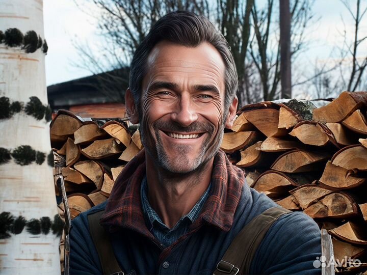 Дрова березовые колотые