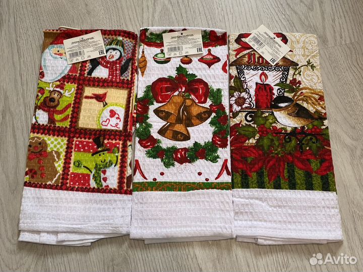 Полотенца новогодние