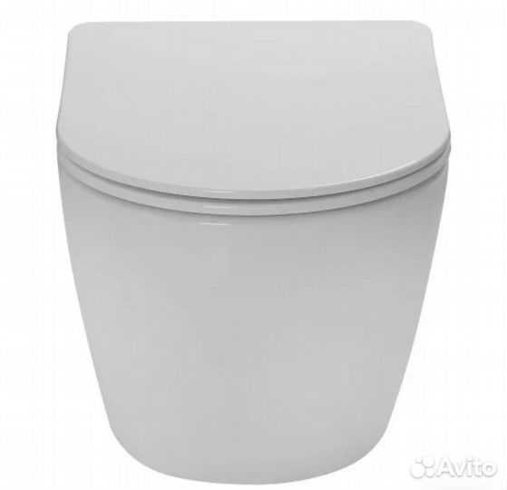 Унитаз подвесной безободковый торнадо