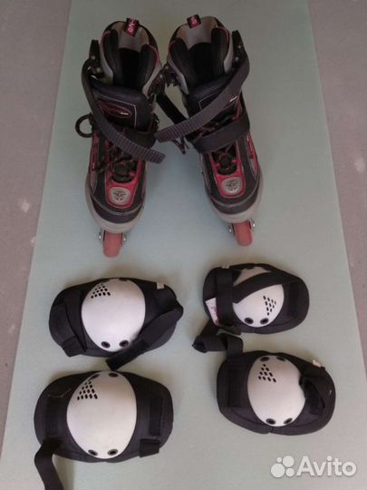 Роликовые коньки раздвижные