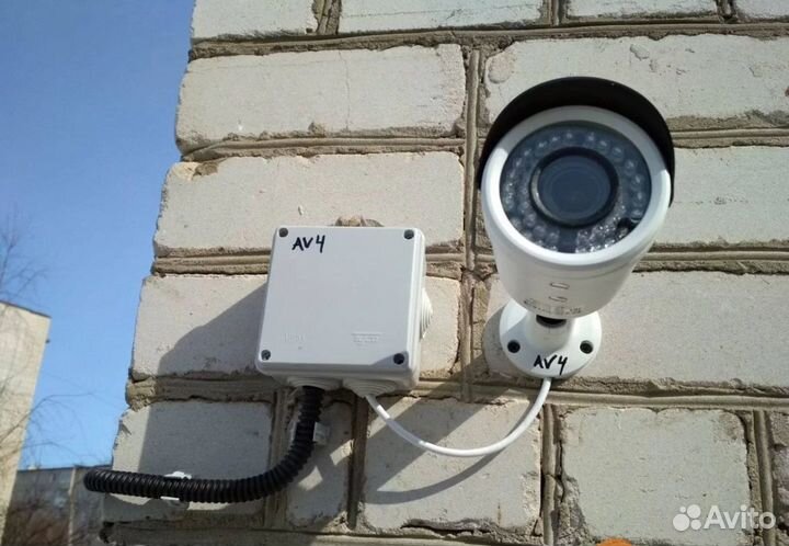 Установка камер видеонаблюдения, настройка, ремонт