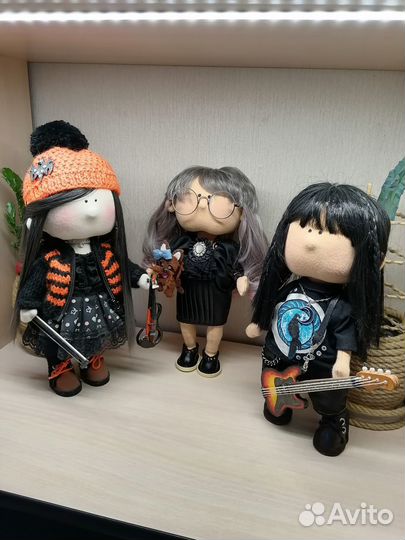 Интерьерная кукла ручной работы