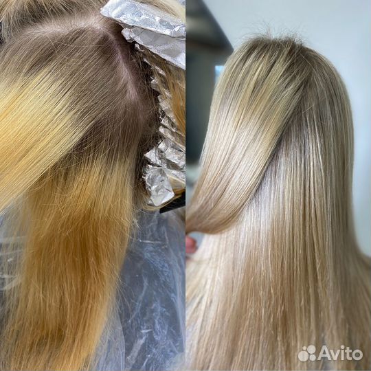 Требуется модель на окрашивание волос