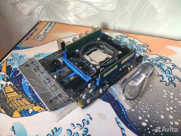 Игровой комплект, 12 ядер, x 99, 16 гб ddr4