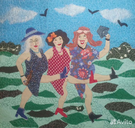 Картины лоскутные