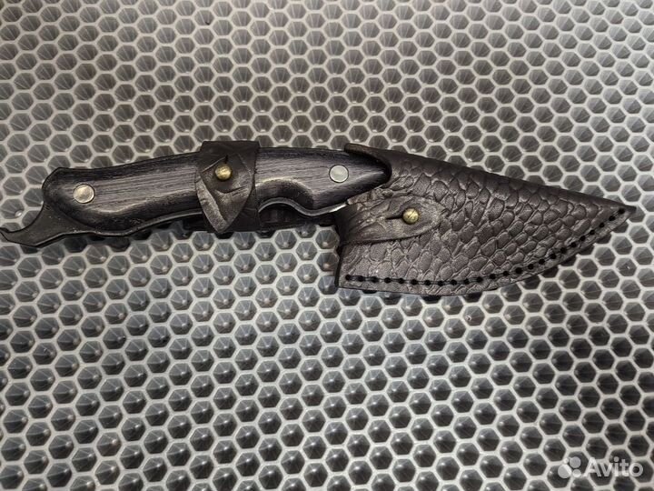 Нож кованный, шкуросьёмный