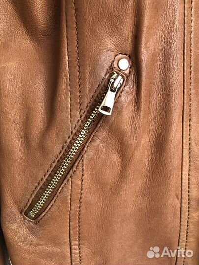 Куртка кожаная женская