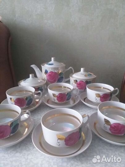 Чайный сервиз Дулево