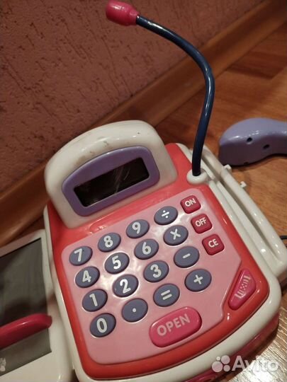 Детские игрушки касса