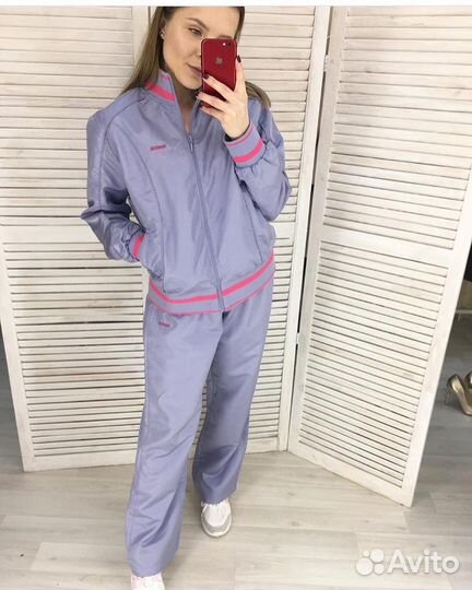 Спортивный костюм reebok фиолетовый как новый