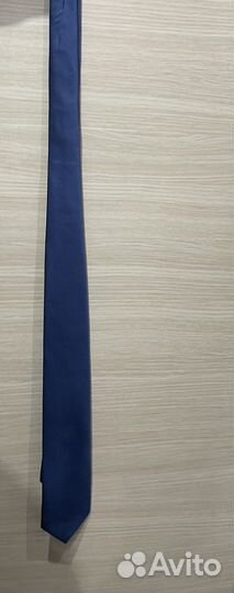 Галстук синий