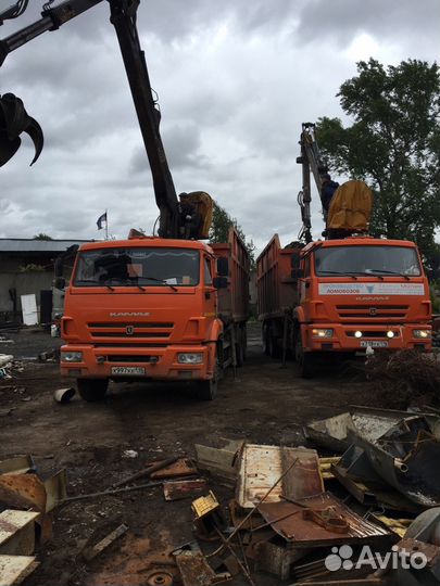 Приём лома чёрных и цветных металлов