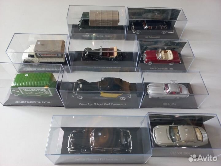 1:43 Altaya Atlas IXO модельки машин