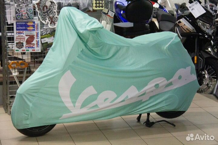 Чехол для скутера vespa primavera (с кофром)