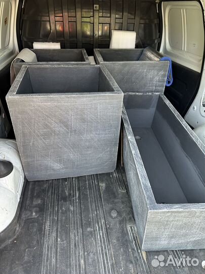 Вазоны 50*50*50 для цветов