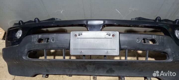 Передний бампер bmw x5 e53 рестайлинг, чёрный