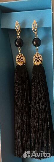 Серьги кисточки