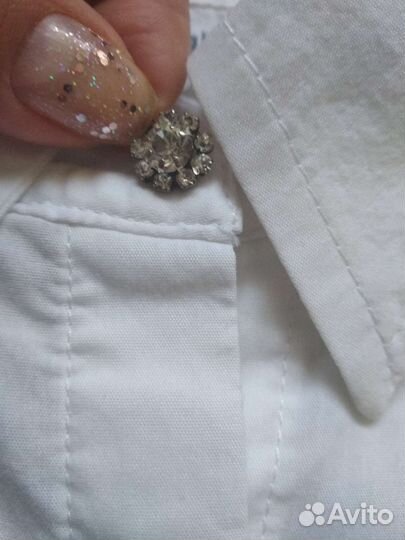 Блузка белая для девочек