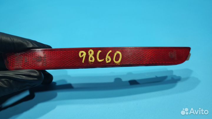 Катафот заднего бампера для Mazda 3 2003-2009