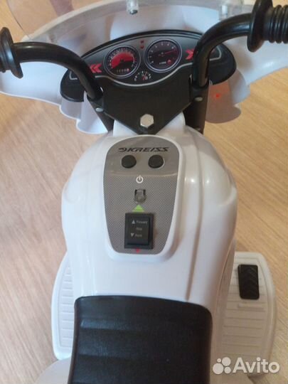 Электромобиль детский (мотоцикл)